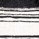 Handwoven recycled cotton rug - 40 x 60 cm