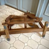 Old wooden rocking horse