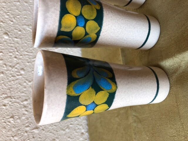 Series of 6 mazagrans from the 70s