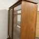 Vintage wardrobe with glass doors