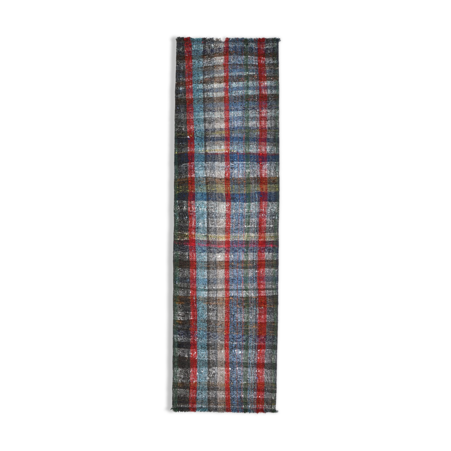 Flatweave Turkish runner rug 248x70cm