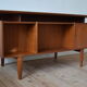 Mid century teak executive desk from H.P. Hansen, 1960s