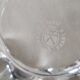 Vintage ashtray 1960 in Sèvres crystal