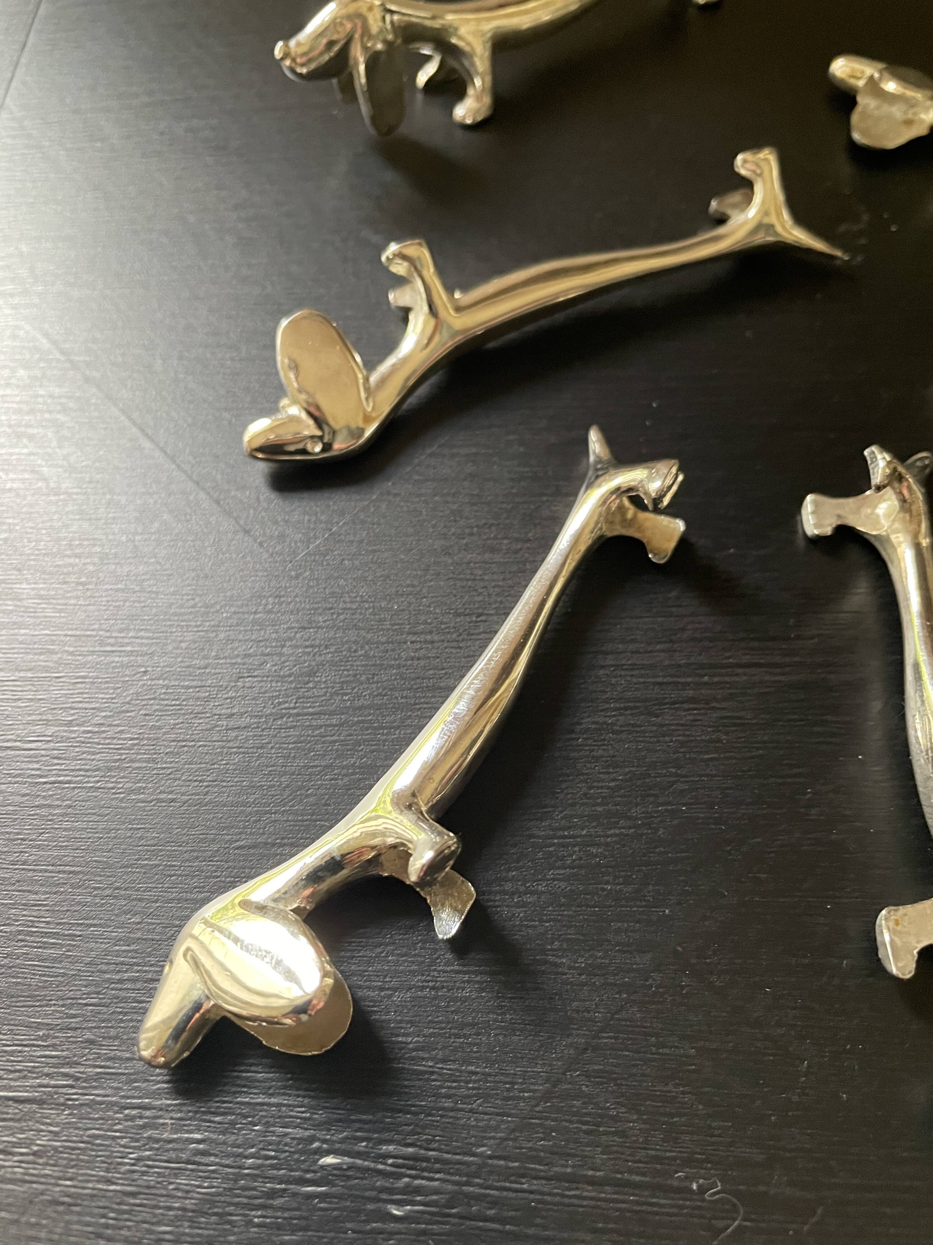 Dachshund knife holder