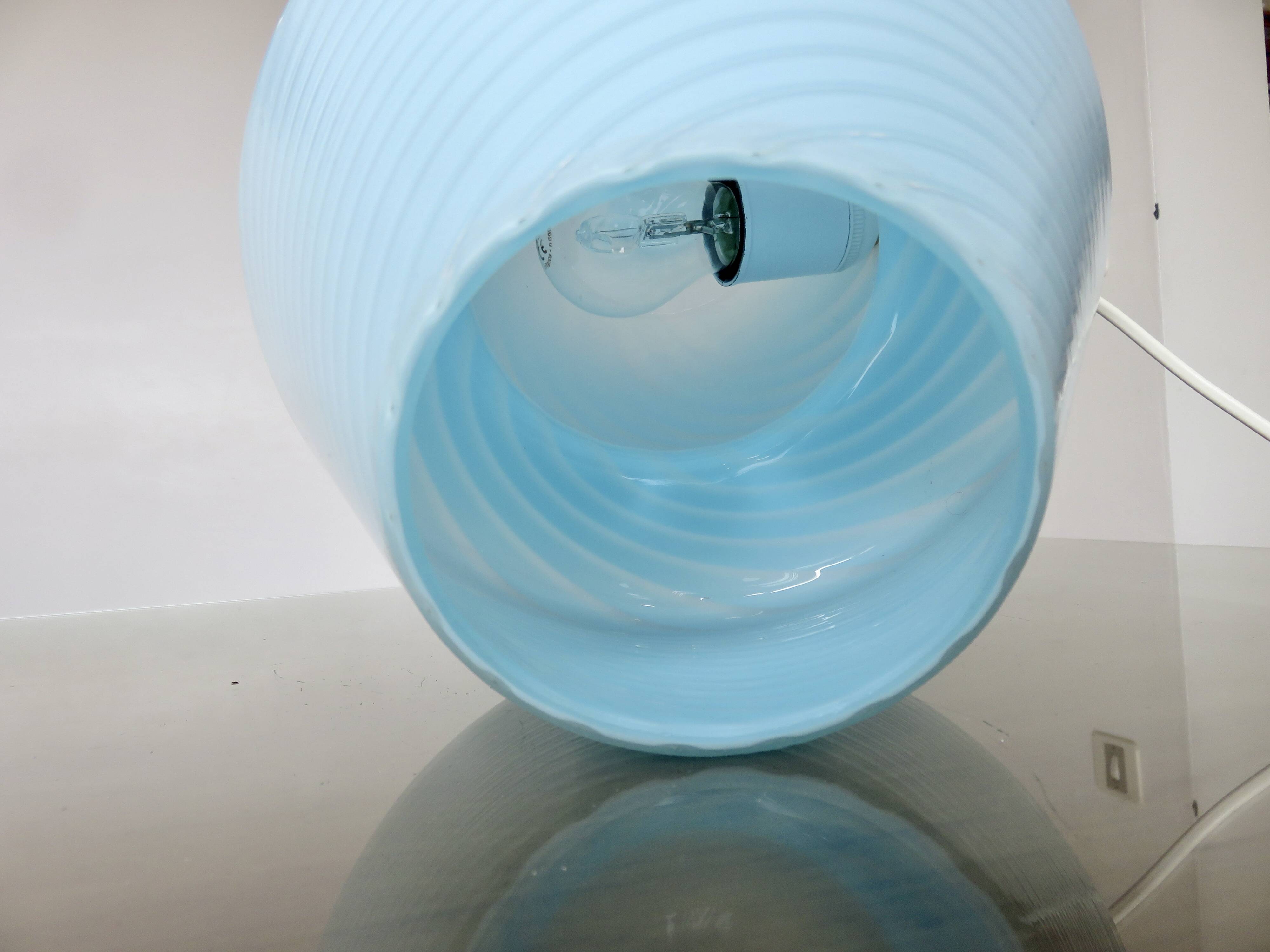 Authentic Murano Vetri mushroom lamp, 1970