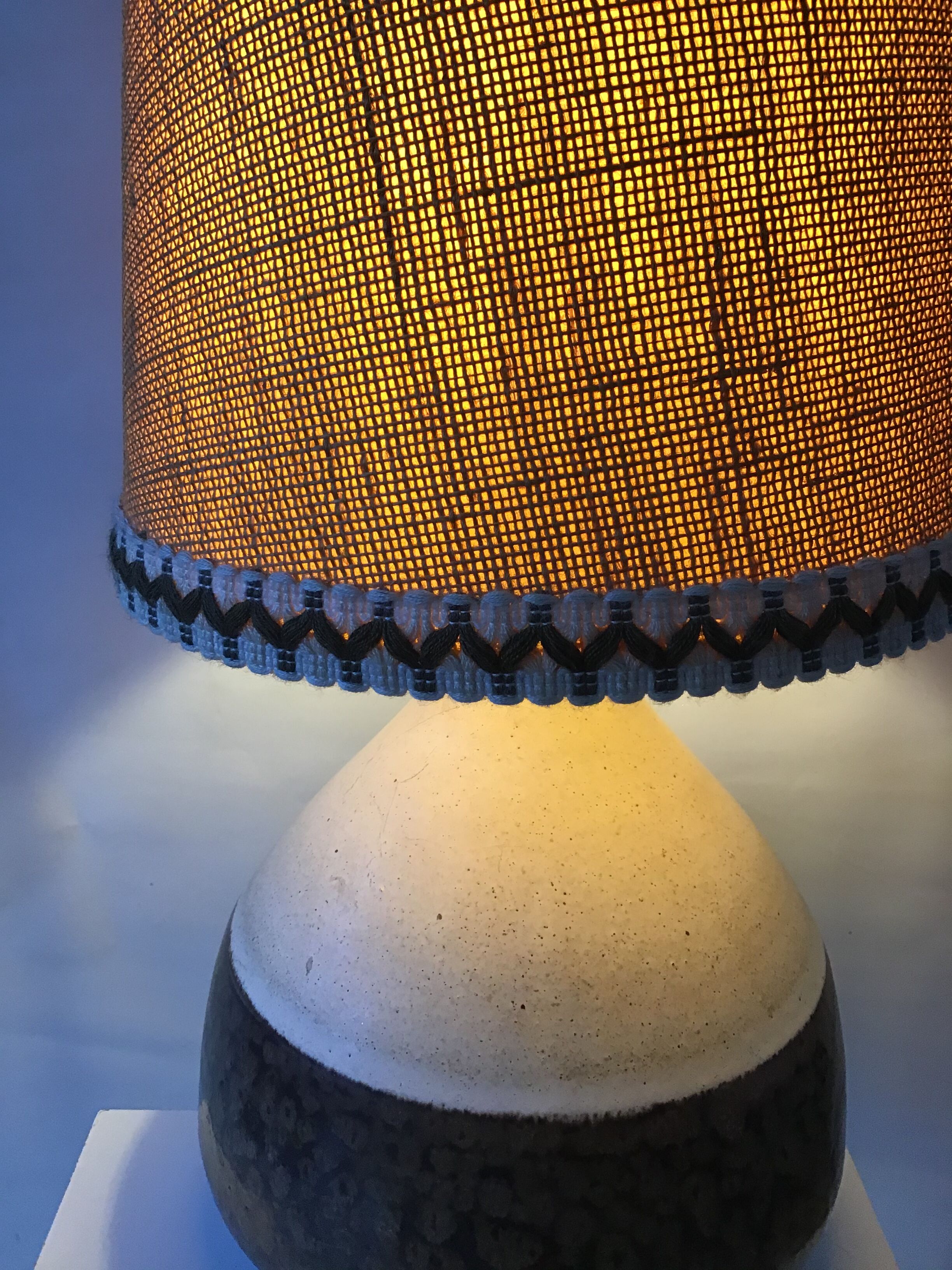 Jersey Pottery vintage lamp