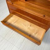 1960s Vintage Mid-Century Danish Teak Design Secretary