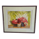 Litographie originale Michel-Henry "Bouquet Rouge"