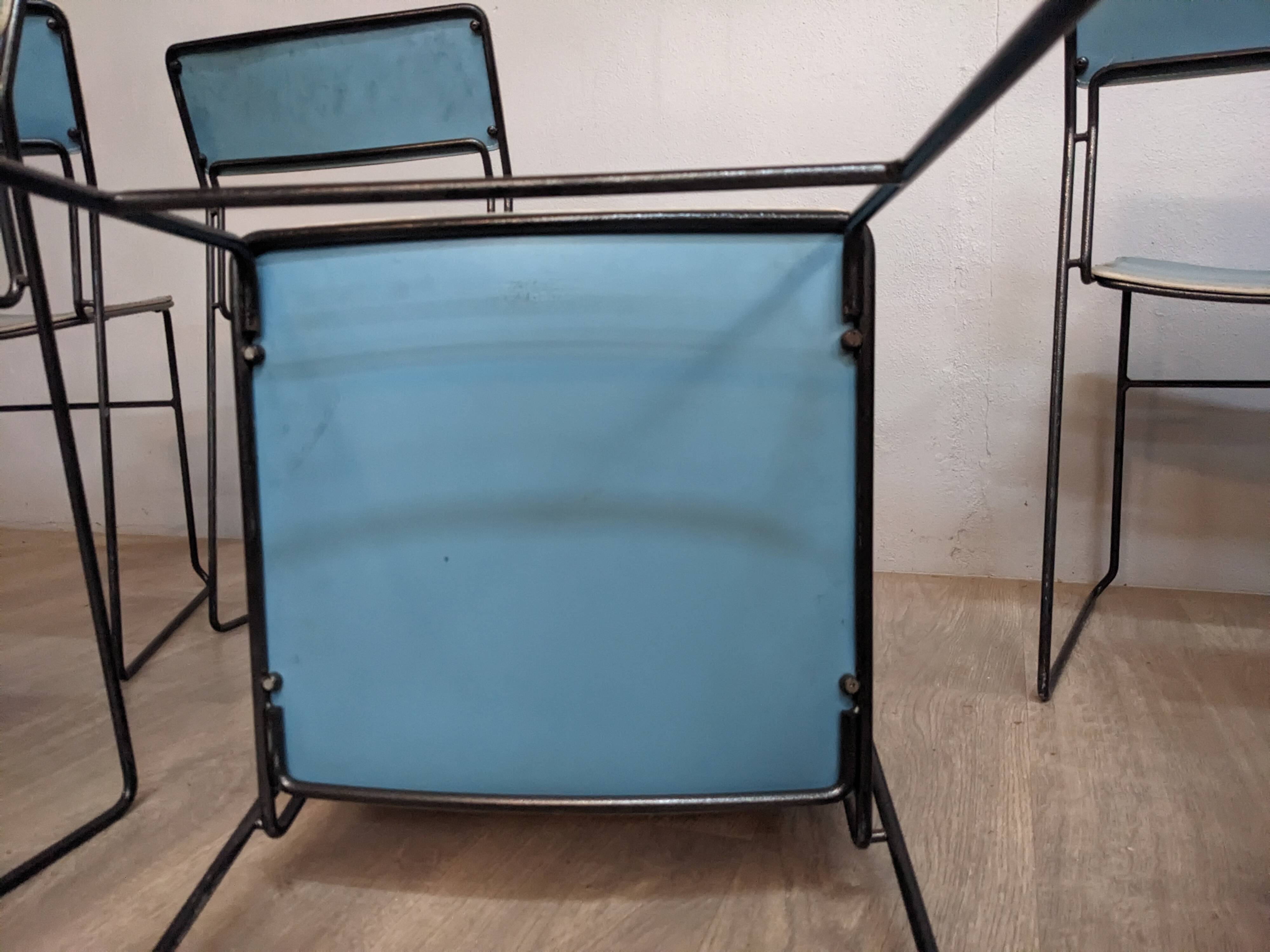 6 Sultana lounge chairs by Arrben, Italy 1970