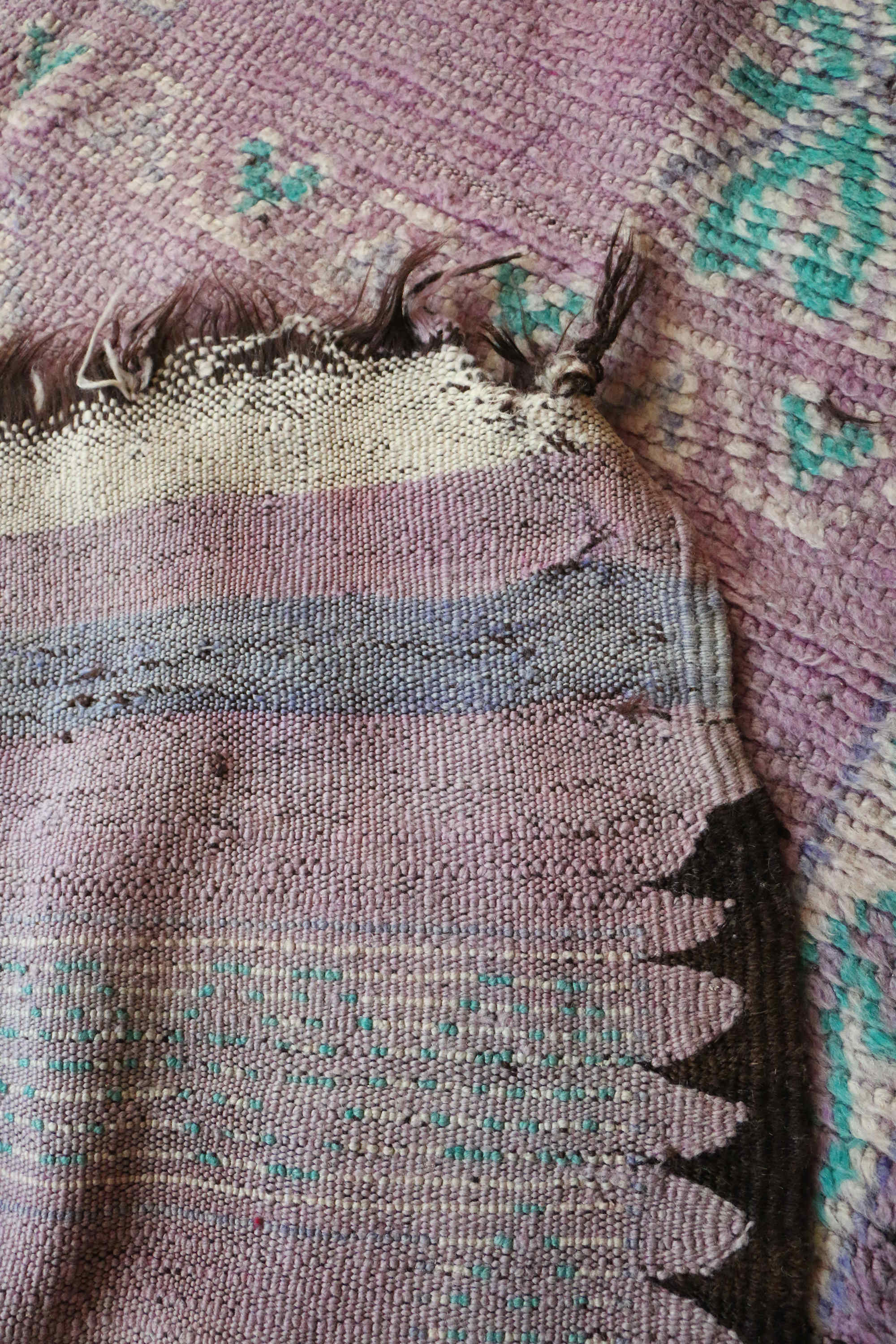 Moroccan Vintage Carpet 145 x 345 cm