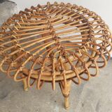 Rattan stool