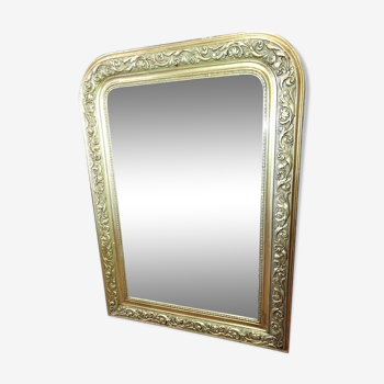 Miroir doré style Louis Philippe - 105x74cm