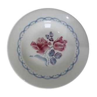 1 vintage deep plate from Digoin Sarreguemines 231123