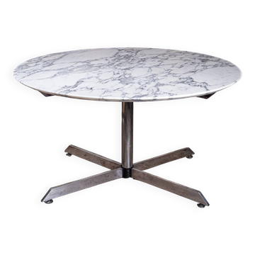 Calacatta marble Super Malta table, Roche Bobois, 1980s