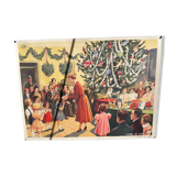 School poster "The Christmas Tree-The Florist"