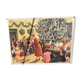 School poster "The Christmas Tree-The Florist"
