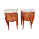 Paire de chevets style rocaille