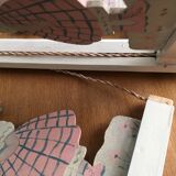 Rare children's room Art Deco style Bonnichon Bonton Bonpoint nursery chandelier