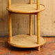 Rattan shelf