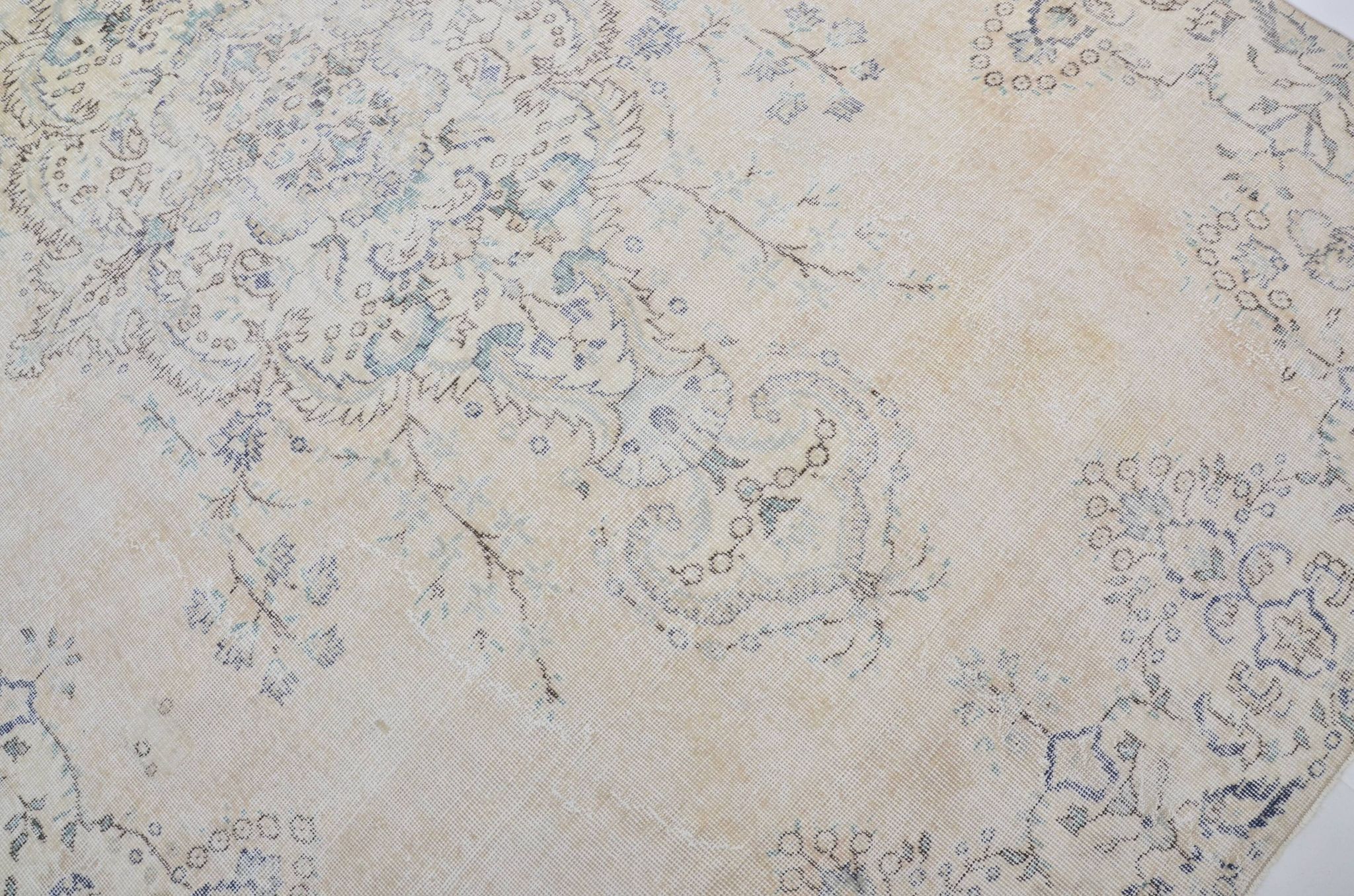 Turkish Oushak Handmade Carpet sku 3182