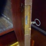 Parisian buffet in Louis XVI style – Mahogany and gilded brass – Marble top –