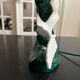 1950s ceramic bird lamp