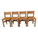 Suite de 4 chaises  Méribel par Charlotte Perriand 1950