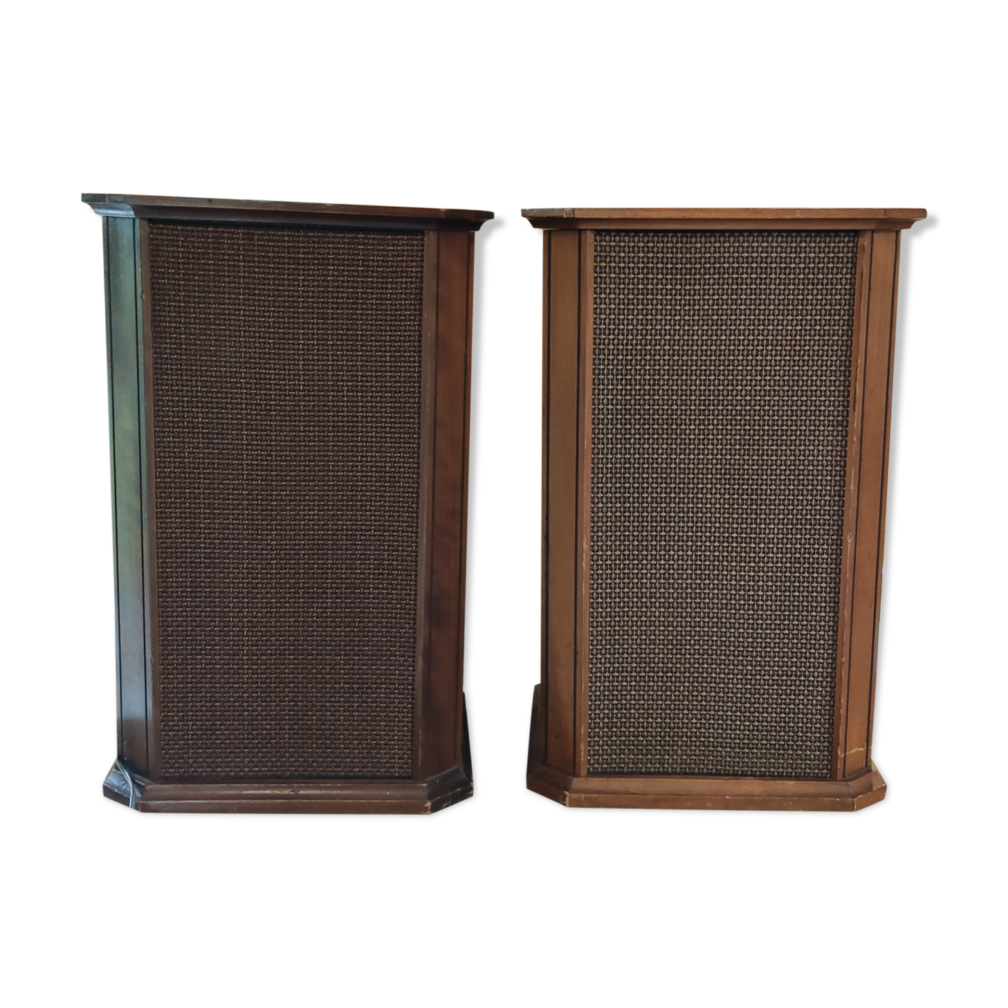 Pair of vintage H.H.Scott S100 speakers