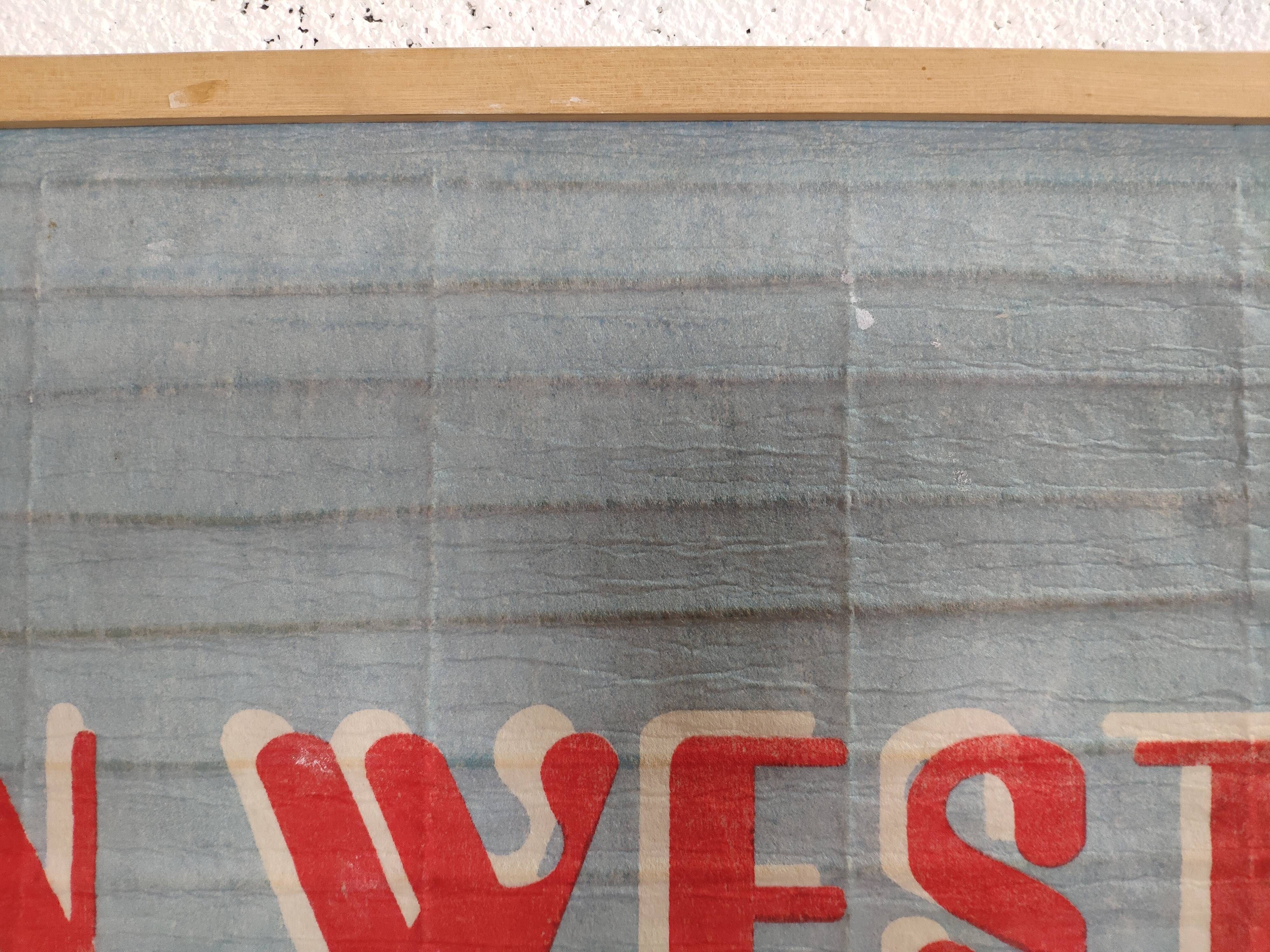 Old Harley Davidson roller blind