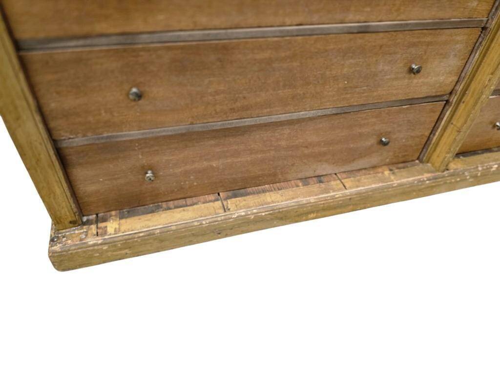 Classeur industriel vintage XL, caisson à tiroirs