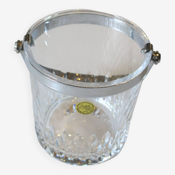 Crystal ice bucket from G. Durand in very good condition