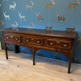 18th century 3 drawer sideboard