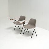 Paire de chaises Funky de Robin Day pour Tecno
