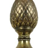 Rare Set Pineapple Lamp and Table Deknudt Loevsky 1970s