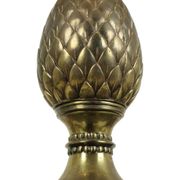Lampe et table en pin rare Deknudt Loevsky années 1970