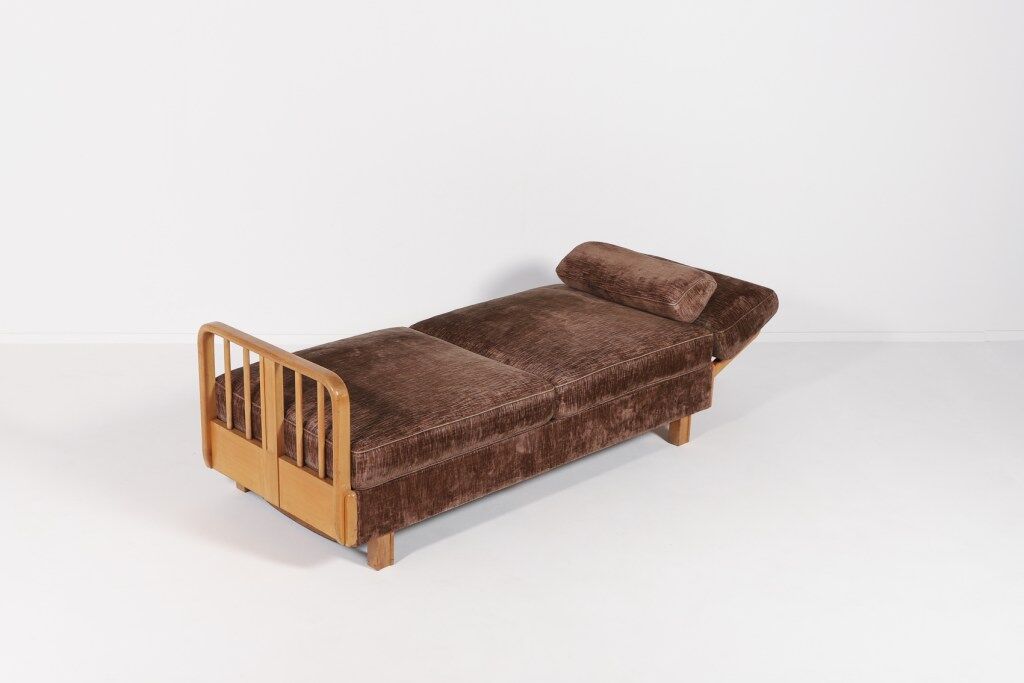 Mid-century Italian modern day bed, 1950