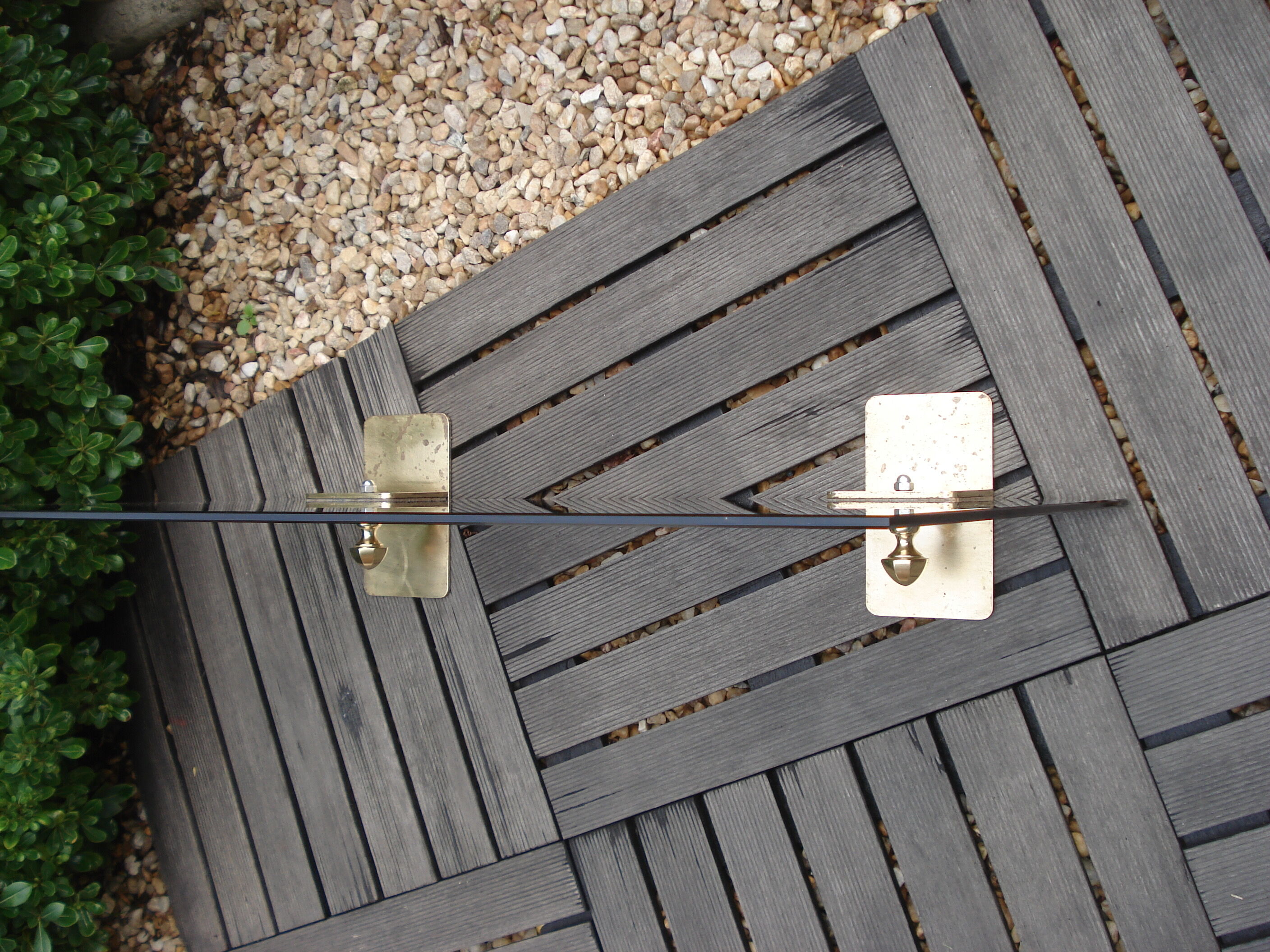 Contemporary smoked glass firewall 1970