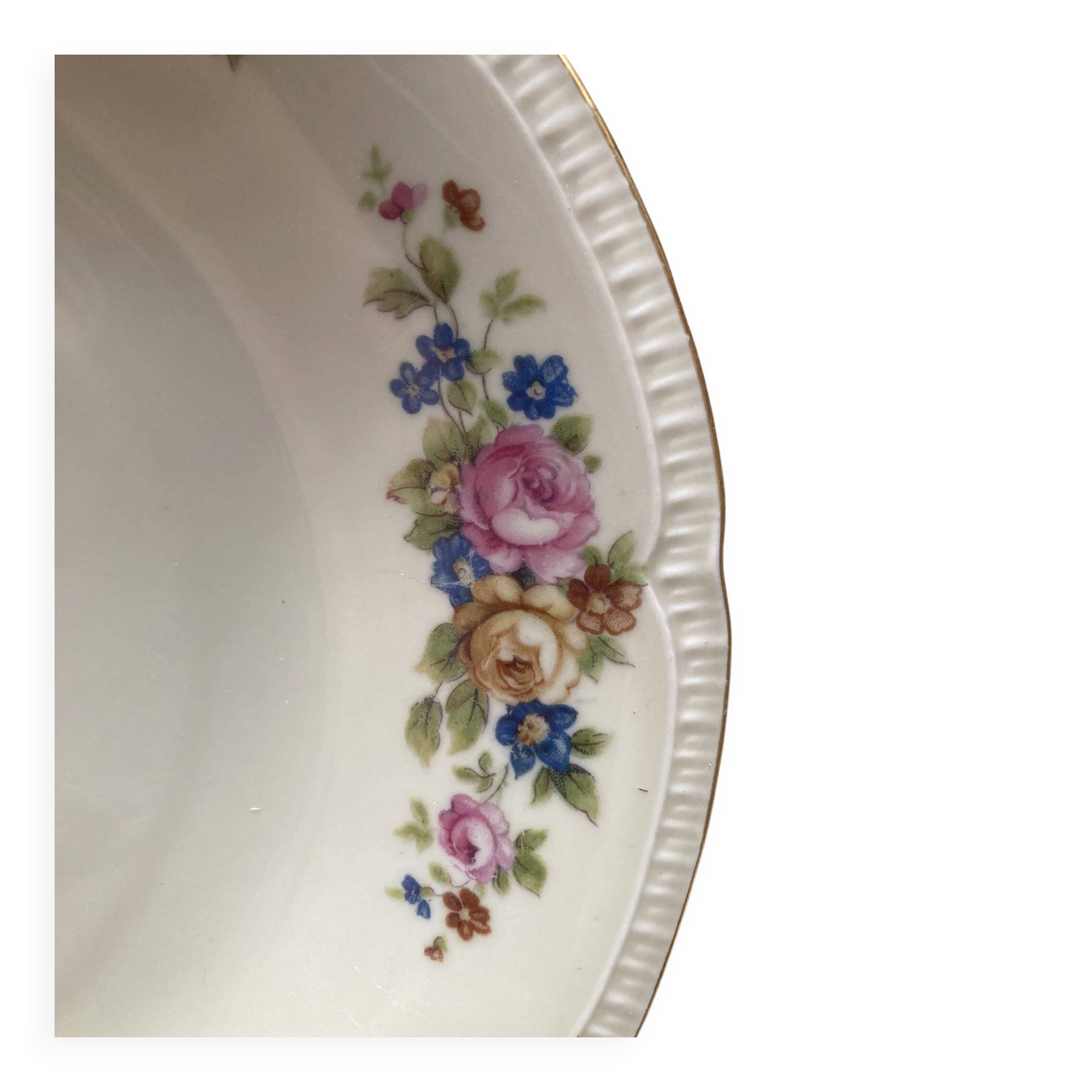Ensemble de service de table de porcelaine