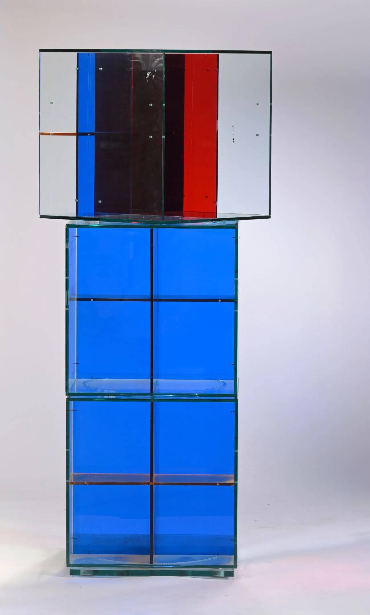 Rotating libraries by Jean Nouvel for Zeritalia, 1999