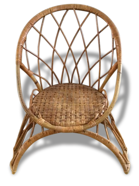 Child rattan chair