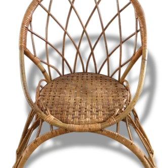 Child rattan chair