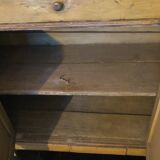 Crédence / enfilade peinte gustavienne antique, Suède 1750