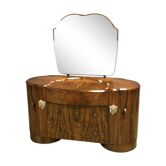 Hairdresser art deco missing in walnut
