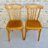 Pair of bistro chairs Luterma, 50s
