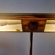 1970s brass banker’s desk lamp