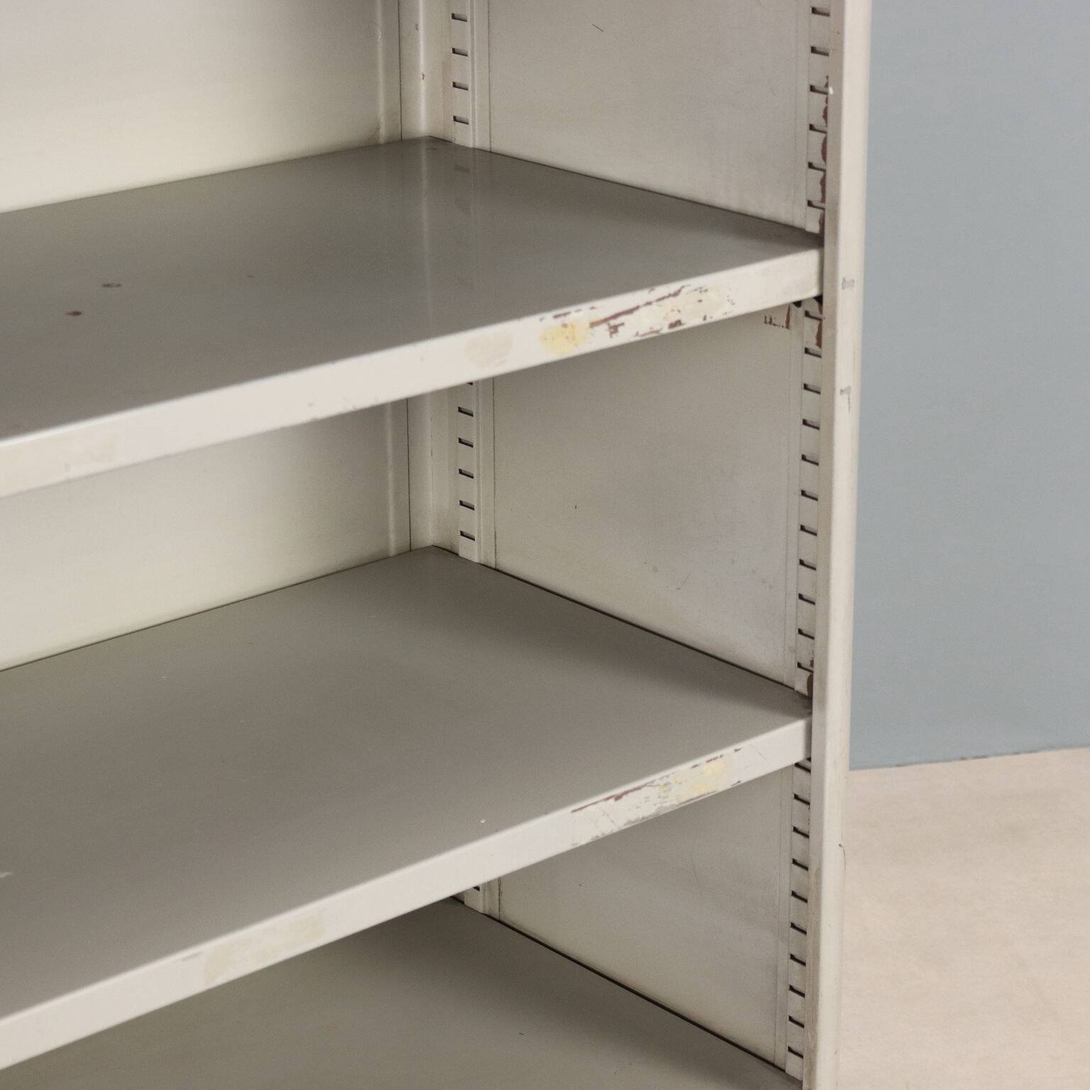 Small metal bookcase from the 1960s