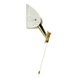 50s 60s wall lamp by Ernest Igl for Hillbrand Brass & Metal Design