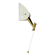 50s 60s wall lamp by Ernest Igl for Hillbrand Brass & Metal Design