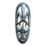 Masque africain en bois vintage