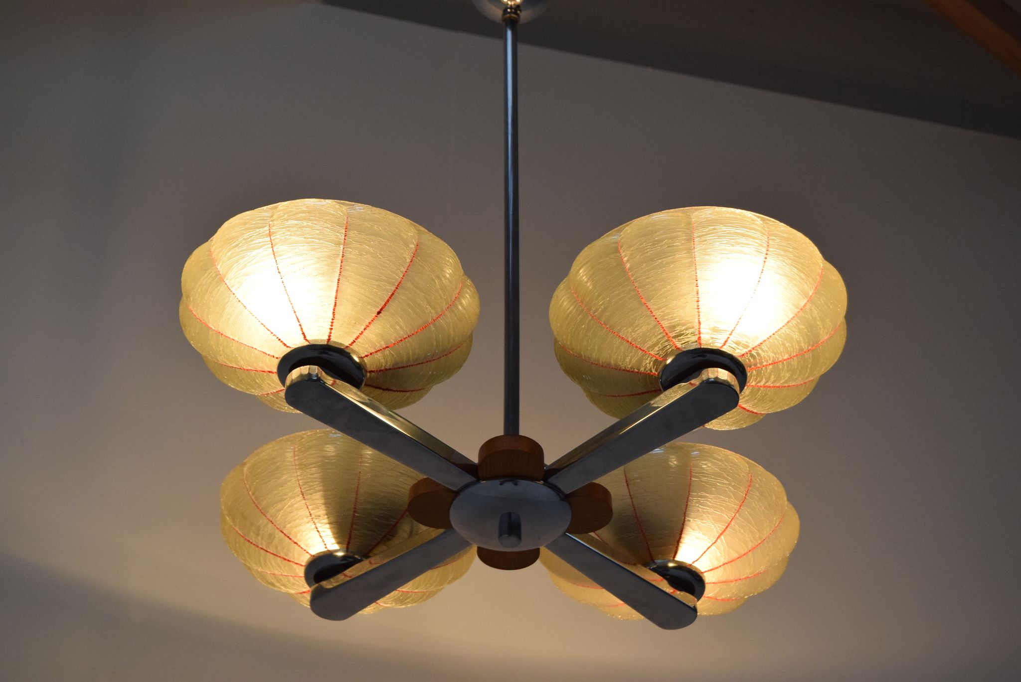 Lustre du milieu du siècle Napako années 1950